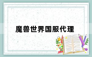 魔兽世界国服代理_《魔兽世界》魔兽世界代理服务器心得