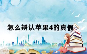怎么辨认苹果4的真假_苹果4怎么辨别真假