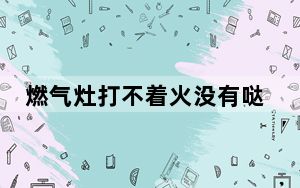 燃气灶打不着火没有哒哒声_燃气灶打不着火