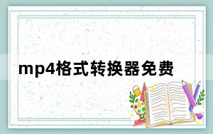 mp4格式转换器免费版 V13.0 官方版_mp4格式转换器免费版 V13.0 官方版免费下载