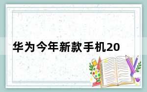 华为今年新款手机2021_华为新款手机2021_华为新款手机2021款