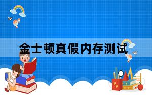 金士顿真假内存测试_金士顿 真假