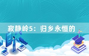 寂静岭5:归乡永恒的爱_寂静岭5:归乡永恒的爱攻略