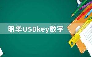 明华USBkey数字证书驱动 V2.1.0.8 官方版_明华USBkey数字证书驱动 V2.1.0.8 官方版免费下载