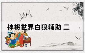 神将世界白狼辅助 二代 V1.0 官方最新版_神将世界白狼辅助 二代 V1.0 官方最新版免费下载