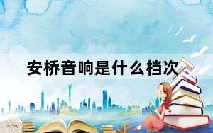 安桥音响是什么档次_安桥音响