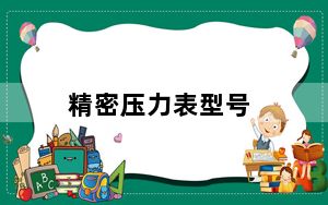 精密压力表型号_精密压力表