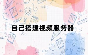 自己搭建视频服务器_视频服务器搭建_智能视频服务器