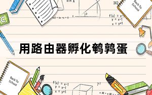 用路由器孵化鹌鹑蛋_用路由器上网慢