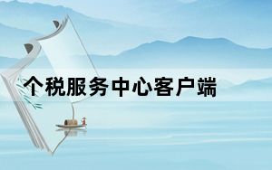 个税服务中心客户端 V01.0.005 官方版_个税服务中心客户端 V01.0.005 官方版免费下载
