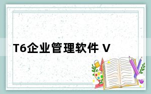 T6企业管理软件 V6.5 官方版_T6企业管理软件 V6.5 官方版免费下载
