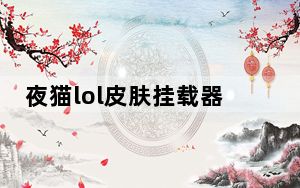 夜猫lol皮肤挂载器 V3.73 最新版_夜猫lol皮肤挂载器 V3.73 最新版免费下载