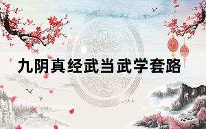 九阴真经武当武学套路_《九阴真经》武当门派内功套路技能攻略