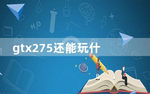 gtx275还能玩什么_gtx275