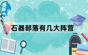 石器部落有几大阵营_石器部落怎么样发展部落