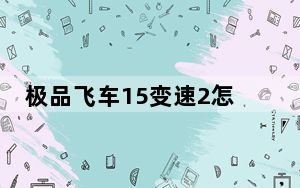 极品飞车15变速2怎么设置中文_《极品飞车15:变速2》设置说明