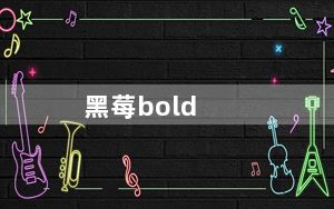 黑莓bold_黑莓bold9900