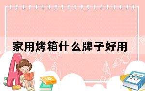 家用烤箱什么牌子好用多少升适合_家用烤箱什么牌子好