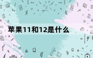苹果11和12是什么基带_苹果11用的是什么基带