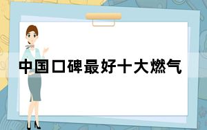中国口碑最好十大燃气热水器_煤气热水器十大品牌