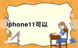 iphone11可以双卡吗_iPhone11有双卡吗