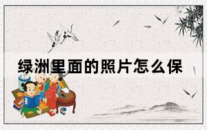 绿洲里面的照片怎么保存_如何保存绿洲里的照片