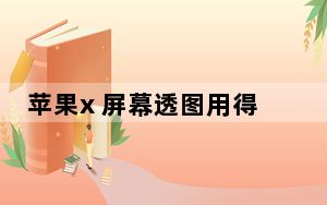 苹果x 屏幕透图用得住吗_iphonex是几k屏幕