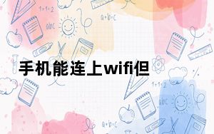 手机能连上wifi但上网很慢_手机能连上wifi但上不了网
