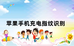 苹果手机充电指纹识别不了_苹果手机充电时指纹不能用