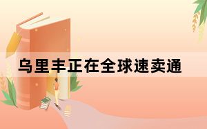 乌里丰正在全球速卖通推广ArmorX7