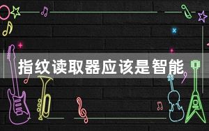 指纹读取器应该是智能手机上的默认设置