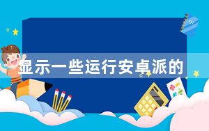 显示一些运行安卓派的谷歌像素用户的设置切片