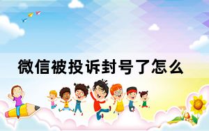 微信被投诉封号了怎么办_微信一直被投诉怎么回事