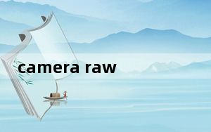 camera raw中文破解版 V13.4 最新版_camera raw中文破解版 V13.4 最新版免费下载