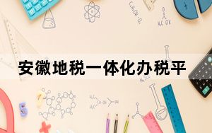 安徽地税一体化办税平台 V2.0.039 官方非易税门户版_安徽地税一体化办税平台 V2.0.039 官方非易税门户版免