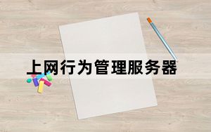 上网行为管理服务器_上网行为