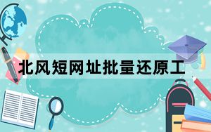 北风短网址批量还原工具 1.0 绿色免费版_北风短网址批量还原工具 1.0 绿色免费版免费下载