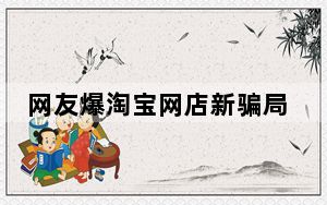 网友爆淘宝网店新骗局：改交易数据扮“热销”
