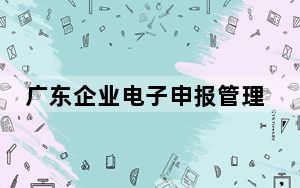 广东企业电子申报管理系统 V6.1 免费版_广东企业电子申报管理系统 V6.1 免费版免费下载