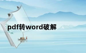 pdf转word破解免费版 V2021 免注册码版_pdf转word破解免费版 V2021 免注册码版免费下载
