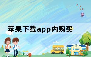 苹果下载app内购买什么意思_苹果下载