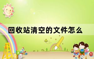 回收站清空的文件怎么完全删除_回收站清空的文件怎么恢复