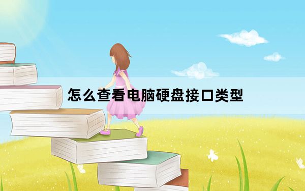怎么查看电脑硬盘接口类型_怎么查看电脑硬件配置