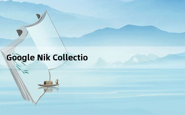 Google Nik Collection_PS滤镜插件 V1.2.11.1307 官方免费版_Google Nik C