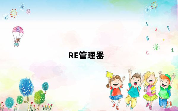 RE管理器_re管理器是什么