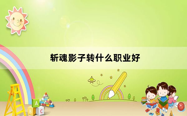 斩魂影子转什么职业好_斩魂哪个职业好