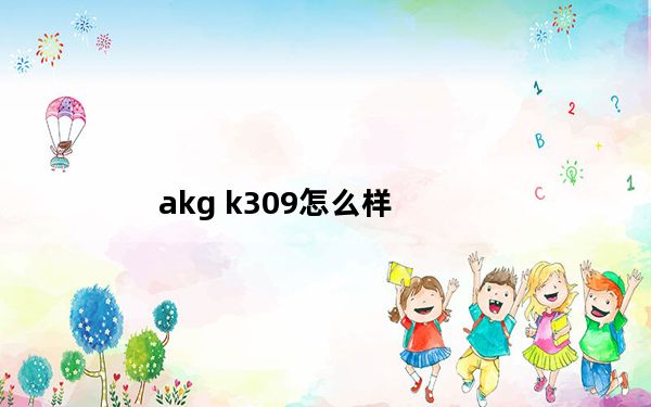 akg k309怎么样_akg k309