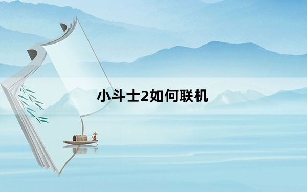 小斗士2如何联机_小斗士2联机方法